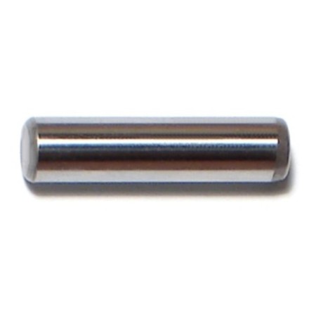 MIDWEST FASTENER 3/16" x 3/4" Plain Steel Dowel Pins 1 12PK 76387